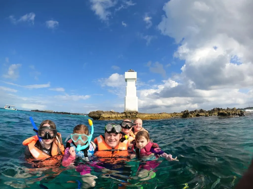 Island Adventures guests on a tour