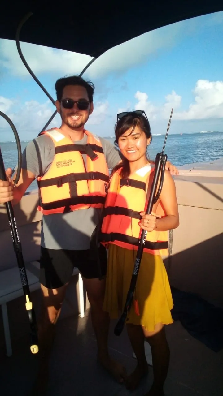 Island Adventures guests on a tour